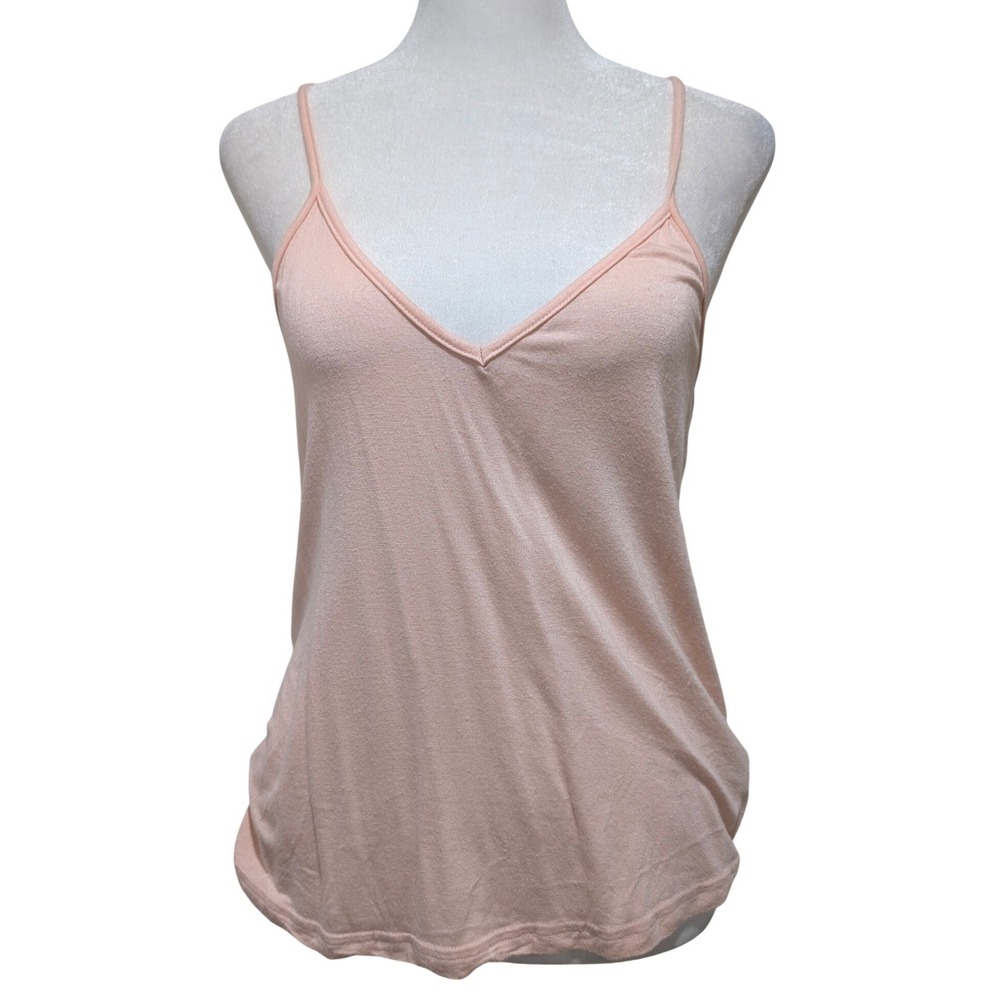 FRNCH Pink Floral Lace Peplum Top with Camisole Lining Set Size M/L Fairy Ballet - Picture 3 of 11